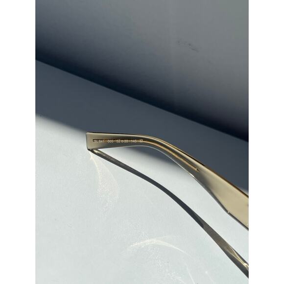 NEW Saint Laurent SL641 Cat Eye Sunglasses Beige Transparent main image 6